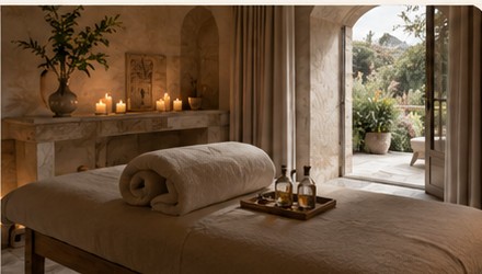 Private massage setting
